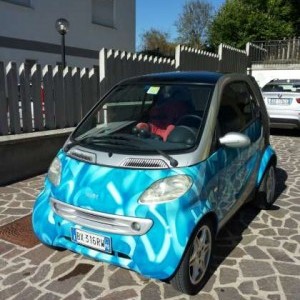 SMART PASSION,NUMERIC BLUE DEL 2002,600cc TURBO,IN REGALO GOMME TERMICHE