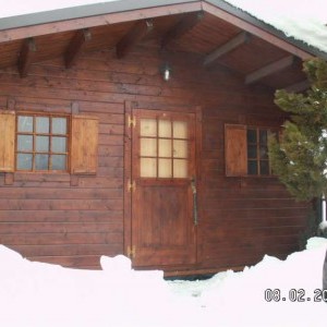 Casetta di legno.