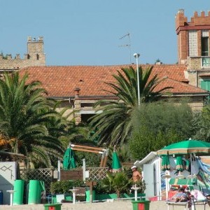 prima fila mare, centrale, tortoreto lido