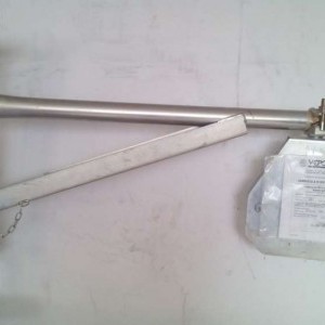 Mensola x carrucola di sicurezza +carrucola con freno autobloccante nuova.