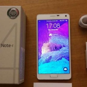 Galaxy Note 4 White nobrand + custodia