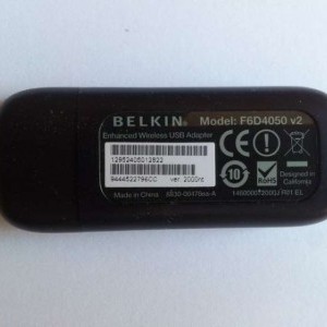 Adattatore USB 2.0 Wireless Potenziato BELKIN N150
