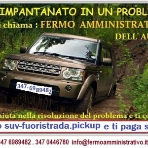 ritiro fuoristrada e suv in fermo amministrativo