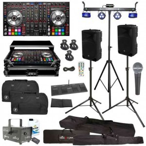 Pioneer DDJ-SX2 prestazioni DJ controller & Mackie Thump15 Speaker pacchetto concerto Pro DJ.