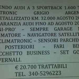 AUDI Diesel del 2013