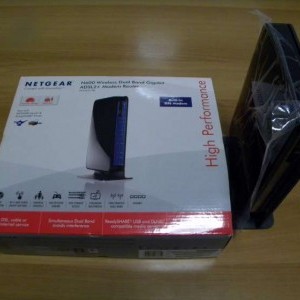 Netgear N600 wireless - modem router