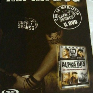 FILM DVD ALPHA DOG CON T-SHIRT NUOVA CAPO BRANCO