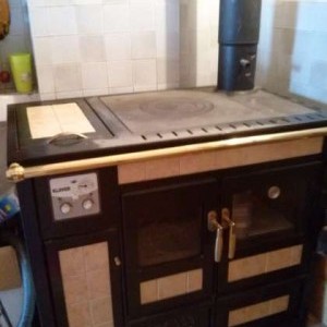 Termo stufa Klover a Legna