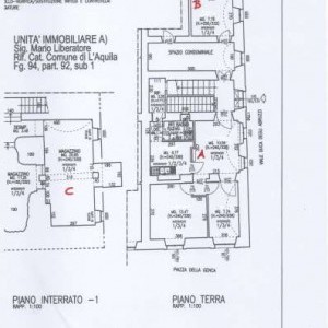 L'Aquila-Zona Fontana Luminosa-pressi Università-Via Duca Abruzzi/angolo p.zza Genca