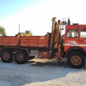 Camion Fiat 190 F 35 A con gru