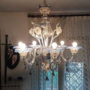 La murrina lampadario+appliques