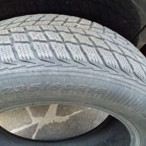 4 gomme termiche invernali (solo 5mila km)  per Mazda Cx7 e simili