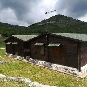 casetta di legno