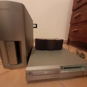 Sony Home Theater Cinema SS-WS 300 Lettore Dvd con 5casse ed amplificatore